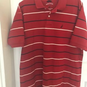 Nautica Short Sleeve Polo Shirt.
